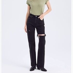 90s Relaxed Curve Love straight leg Jeans